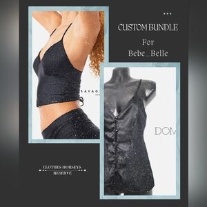 Bebe's Bundle of Bold Black Tops